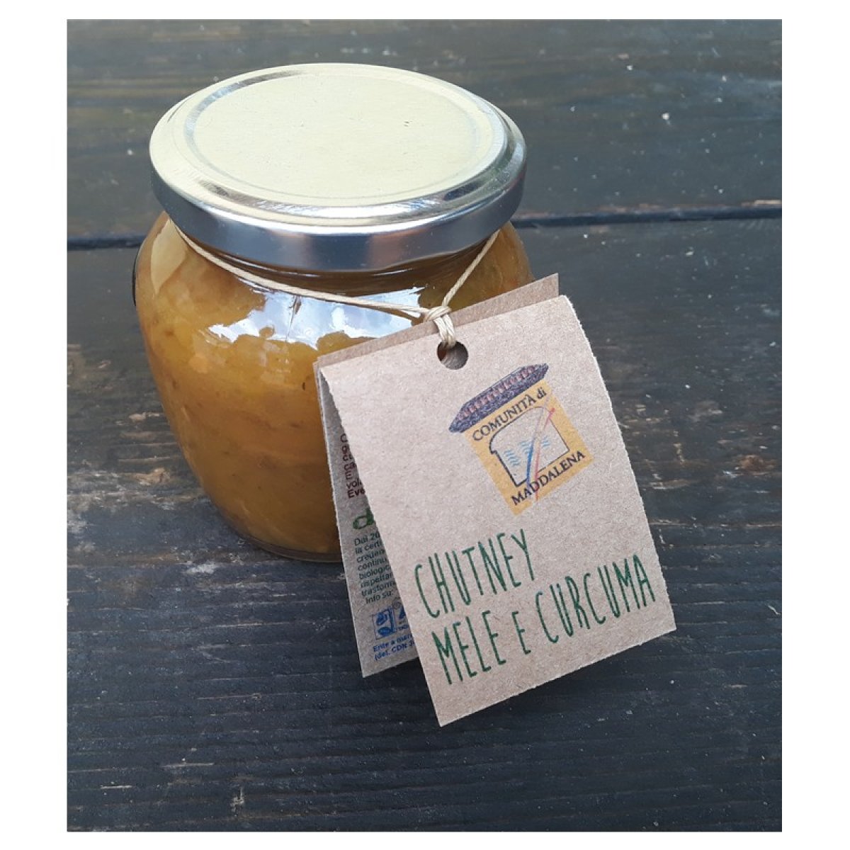 Chutney di Mele e Curcuma 200gr 